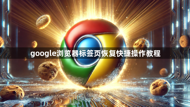 google浏览器标签页恢复快捷操作教程1