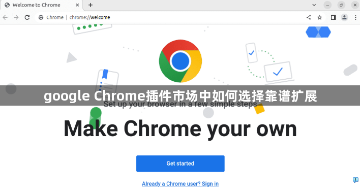 google Chrome插件市场中如何选择靠谱扩展1