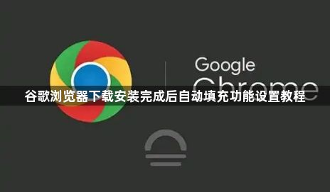 谷歌浏览器下载安装完成后自动填充功能设置教程1