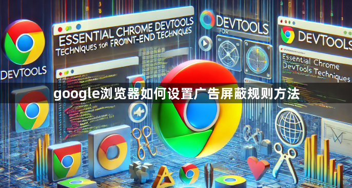 google浏览器如何设置广告屏蔽规则方法1