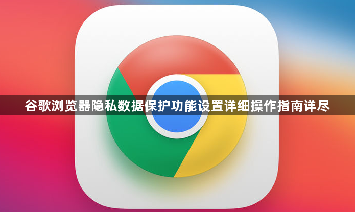 谷歌浏览器隐私数据保护功能设置详细操作指南详尽1