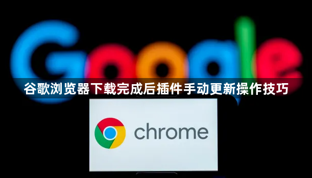 谷歌浏览器下载完成后插件手动更新操作技巧1