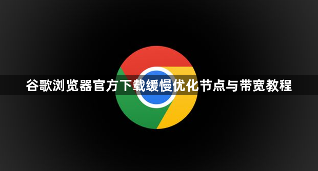 谷歌浏览器官方下载缓慢优化节点与带宽教程1