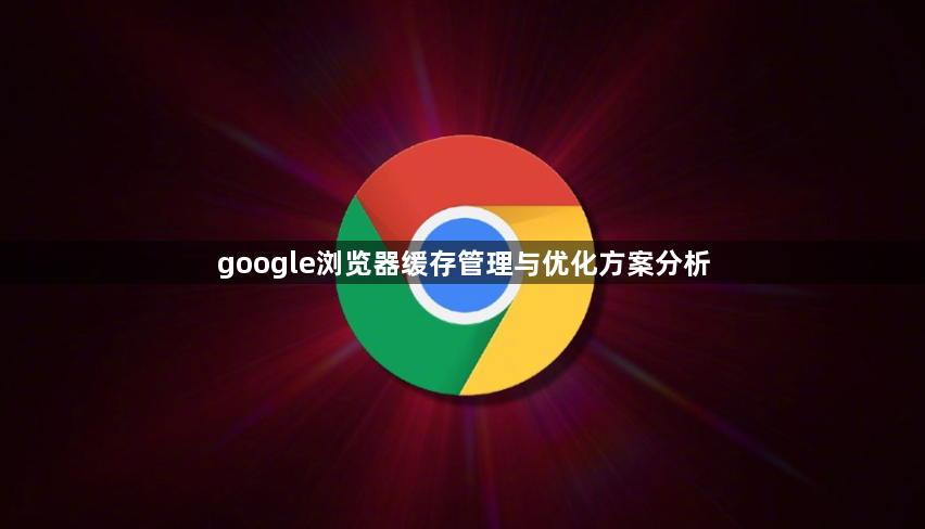 google浏览器缓存管理与优化方案分析1