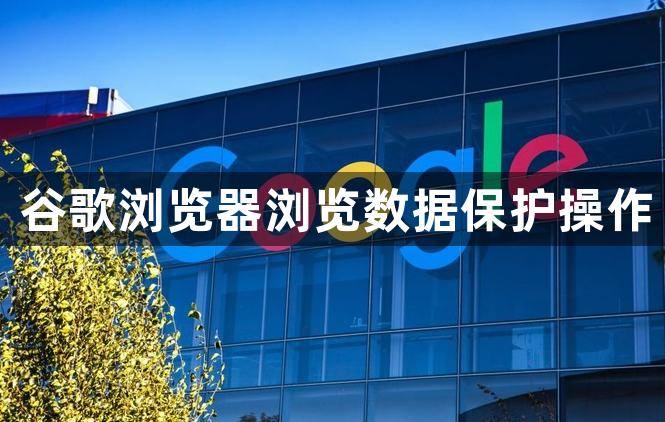 谷歌浏览器浏览数据保护操作1