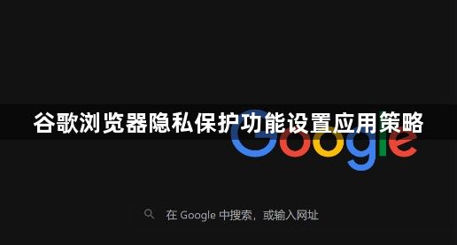 谷歌浏览器隐私保护功能设置应用策略1