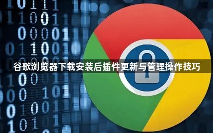 谷歌浏览器下载安装后插件更新与管理操作技巧1