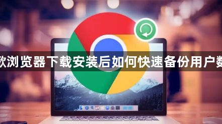 谷歌浏览器下载安装后如何快速备份用户数据1