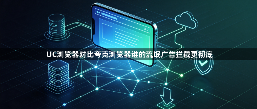 UC浏览器对比夸克浏览器谁的流氓广告拦截更彻底1