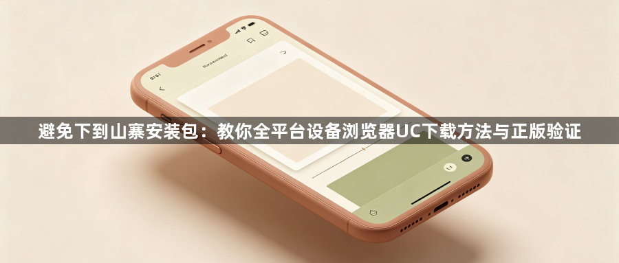 避免下到山寨安装包：教你全平台设备浏览器UC下载方法与正版验证1