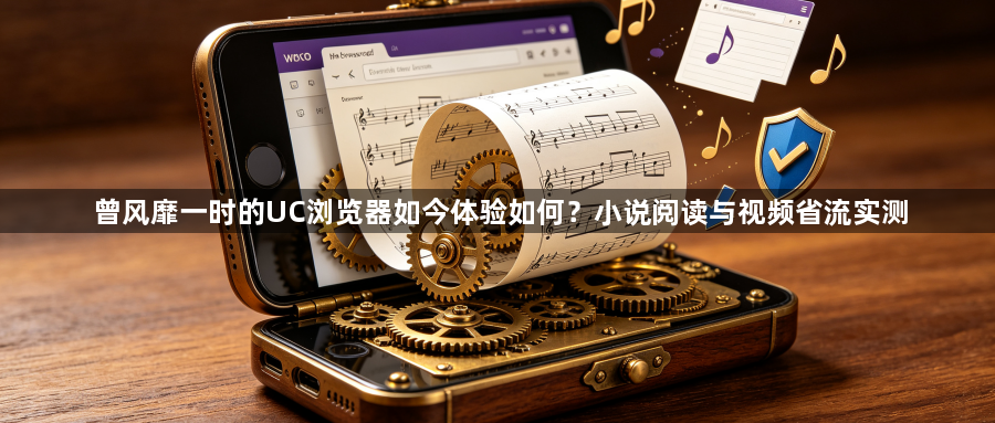 曾风靡一时的UC浏览器如今体验如何？小说阅读与视频省流实测1