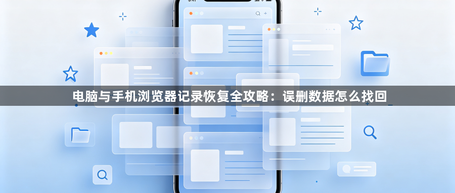 电脑与手机浏览器记录恢复全攻略：误删数据怎么找回1