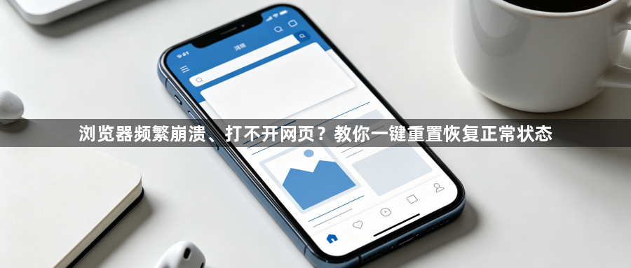 浏览器频繁崩溃、打不开网页？教你一键重置恢复正常状态1