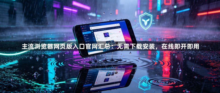 主流浏览器网页版入口官网汇总：无需下载安装，在线即开即用1