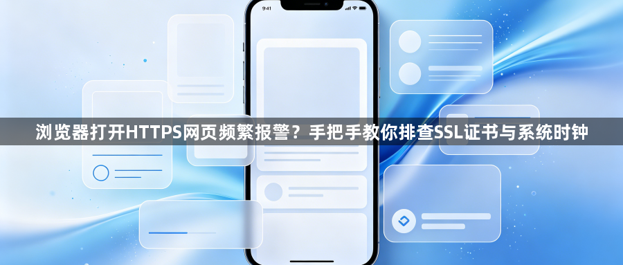 浏览器打开HTTPS网页频繁报警？手把手教你排查SSL证书与系统时钟1