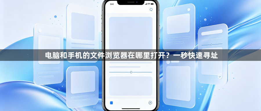 电脑和手机的文件浏览器在哪里打开？一秒快速寻址1