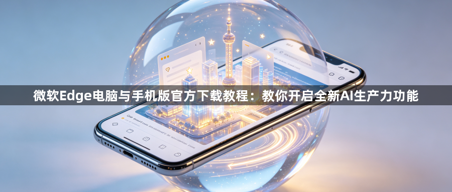 微软Edge电脑与手机版官方下载教程：教你开启全新AI生产力功能1