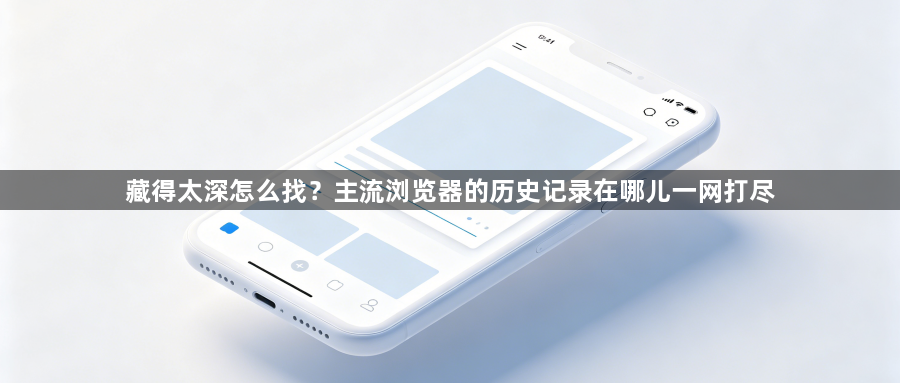 藏得太深怎么找？主流浏览器的历史记录在哪儿一网打尽1