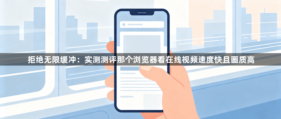 拒绝无限缓冲：实测测评那个浏览器看在线视频速度快且画质高1