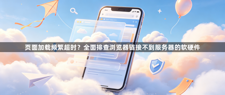 页面加载频繁超时？全面排查浏览器链接不到服务器的软硬件1