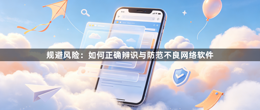 规避风险：如何正确辨识与防范不良网络软件1