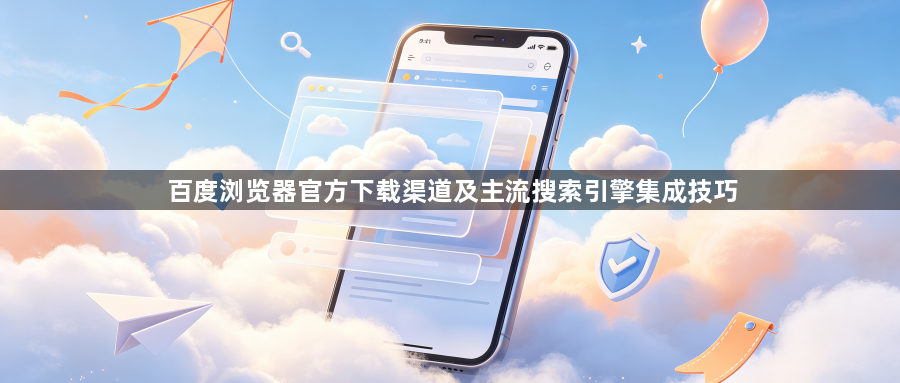 百度浏览器官方下载渠道及主流搜索引擎集成技巧1