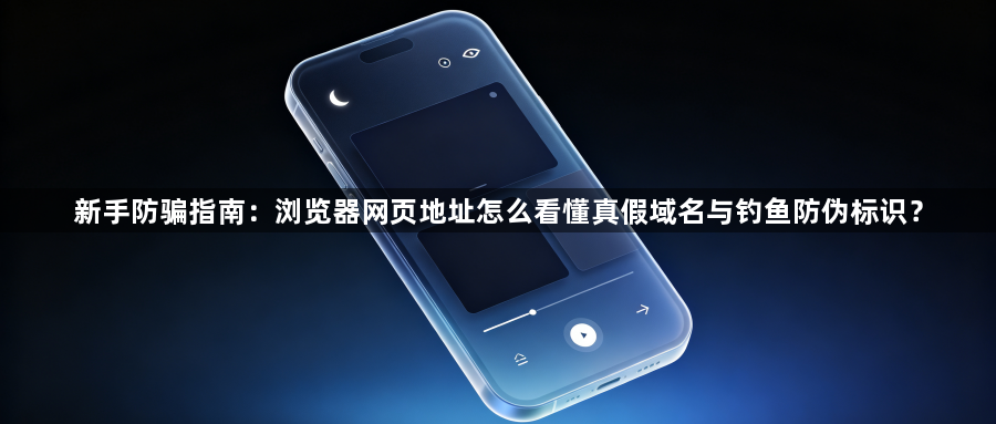 新手防骗指南：浏览器网页地址怎么看懂真假域名与钓鱼防伪标识？1